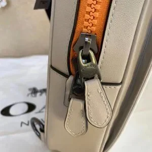 Coach Track Pack In Colorblock Signature Canvas Beige/Chalk Coach | Bags | Coach Track Pack In Colorblock Signature  main image 3